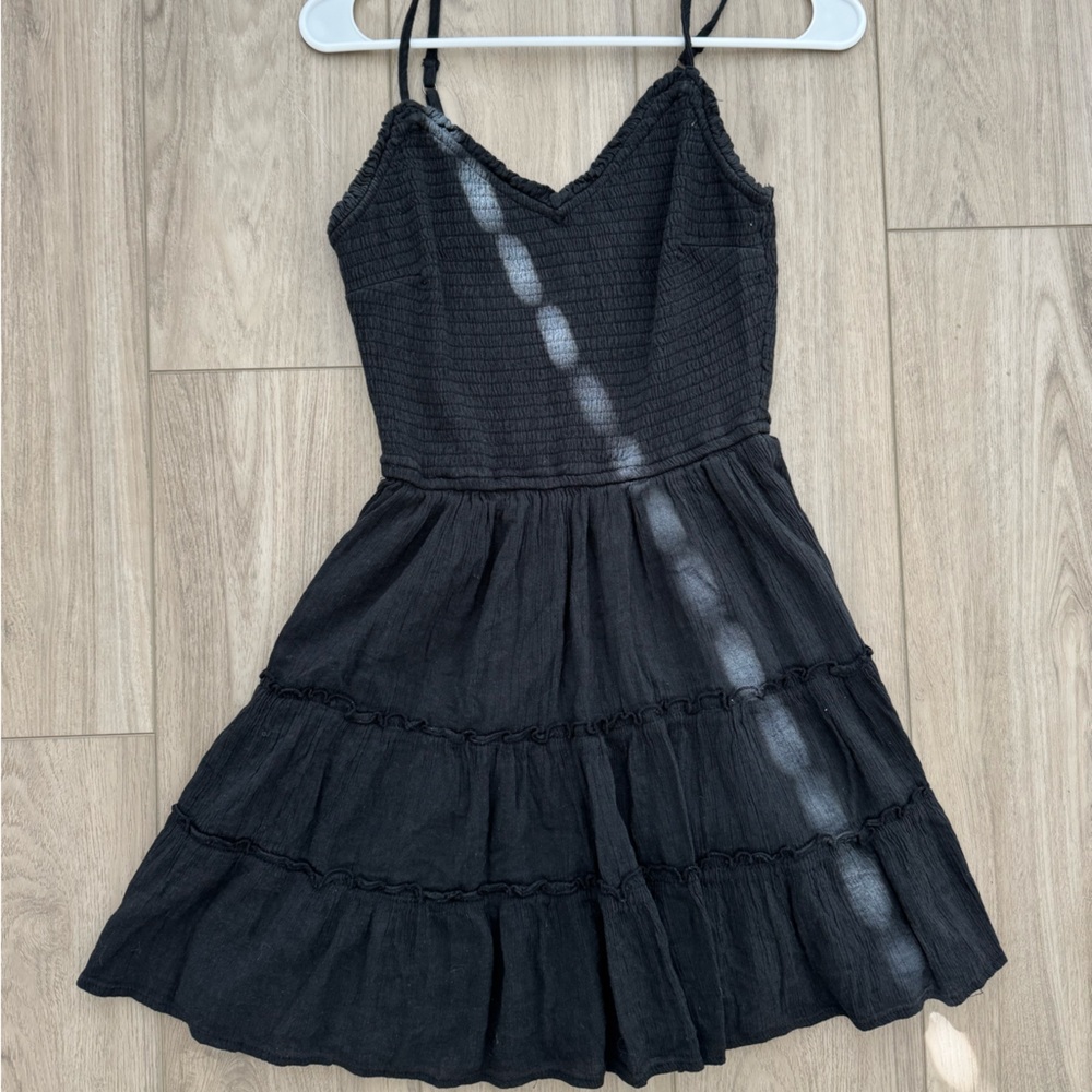 Hollister black Textured Dress